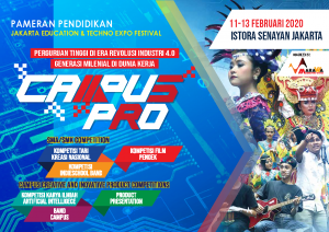 banner Jakarta Education & Techno Expo Festival Campus Pro 2020